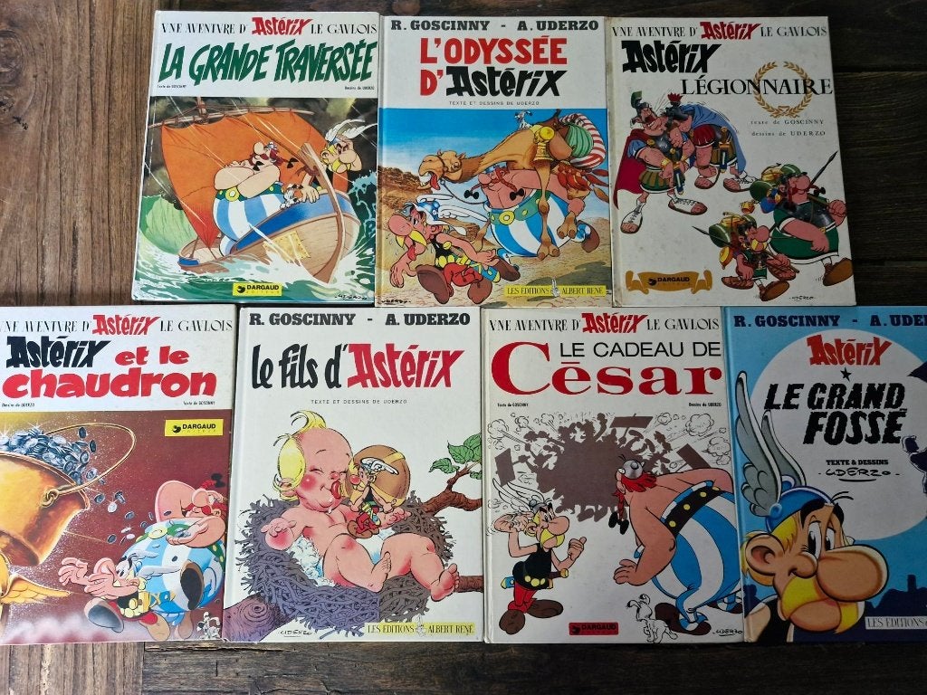 bandes dessinées Astérix, Plusieurs BD, Enlèvement ou Envoi, Utilisé, Goscinny - Uderzo