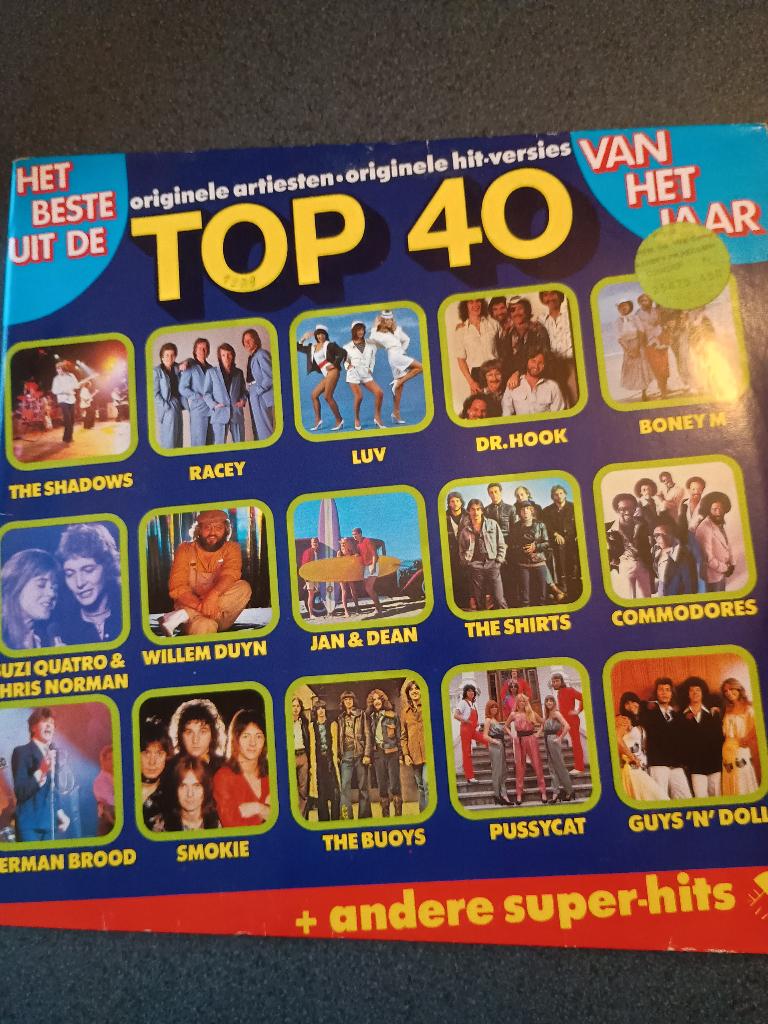 LP / Vinyl - Het beste uit de top 40 van het jaar 1979, Cd's en Dvd's, Ophalen of Verzenden, Gebruikt, 12 inch