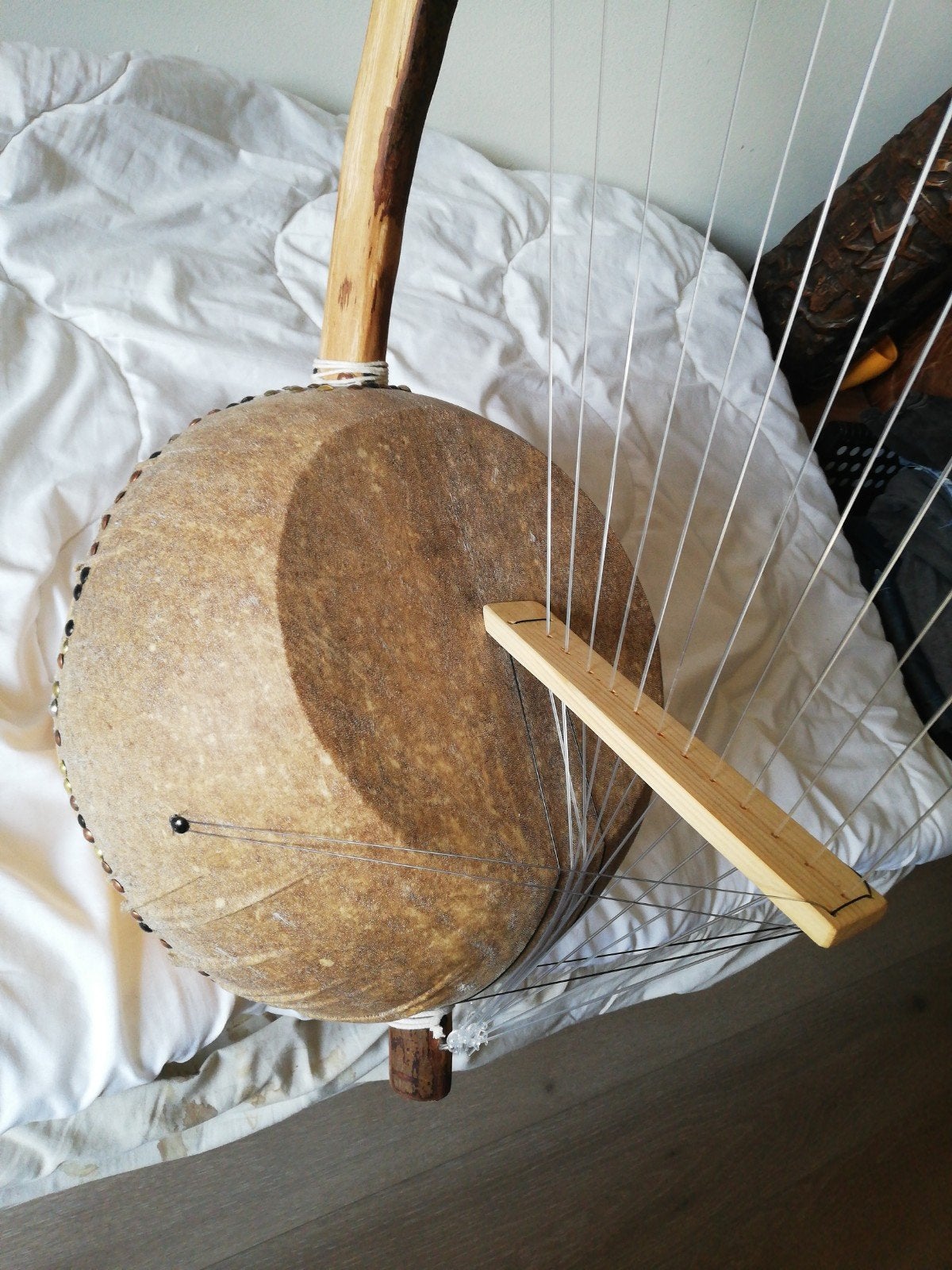 Harpe africaine XXL, Musique & Instruments, Musiques & Instruments Autre, Enlèvement ou Envoi
