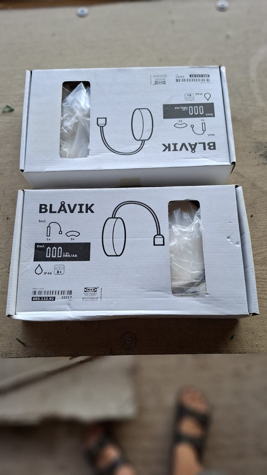 IKEA BLÅVIK led-wandlampen, Ophalen of Verzenden, LED, IKEA