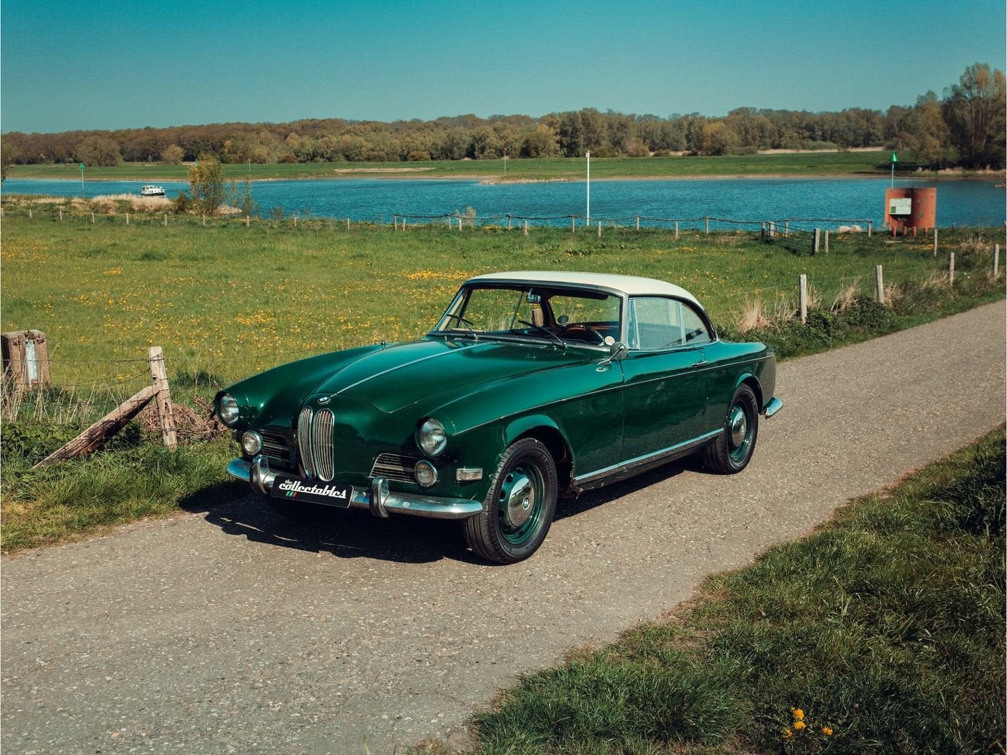 BMW 503 V8 Coupe 1956 Stuurschakeling Zeer originele Belgisc, Auto's, Bedrijf, Handgeschakeld, Radio, Te koop