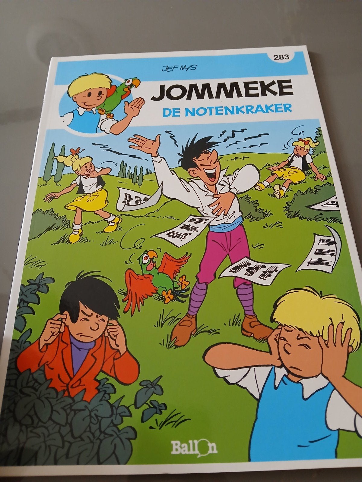 Jommeke nr 283 de notenkraker, Boeken, Ophalen of Verzenden