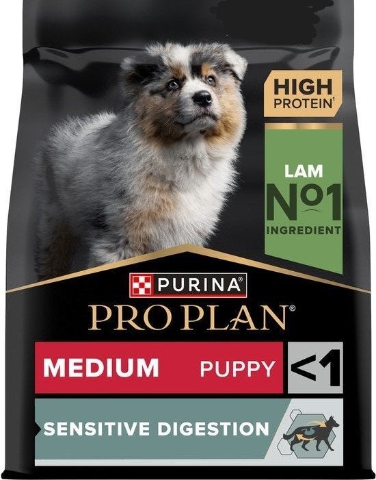 5kg purina pro plan medium puppy lam, Ophalen of Verzenden, Hond