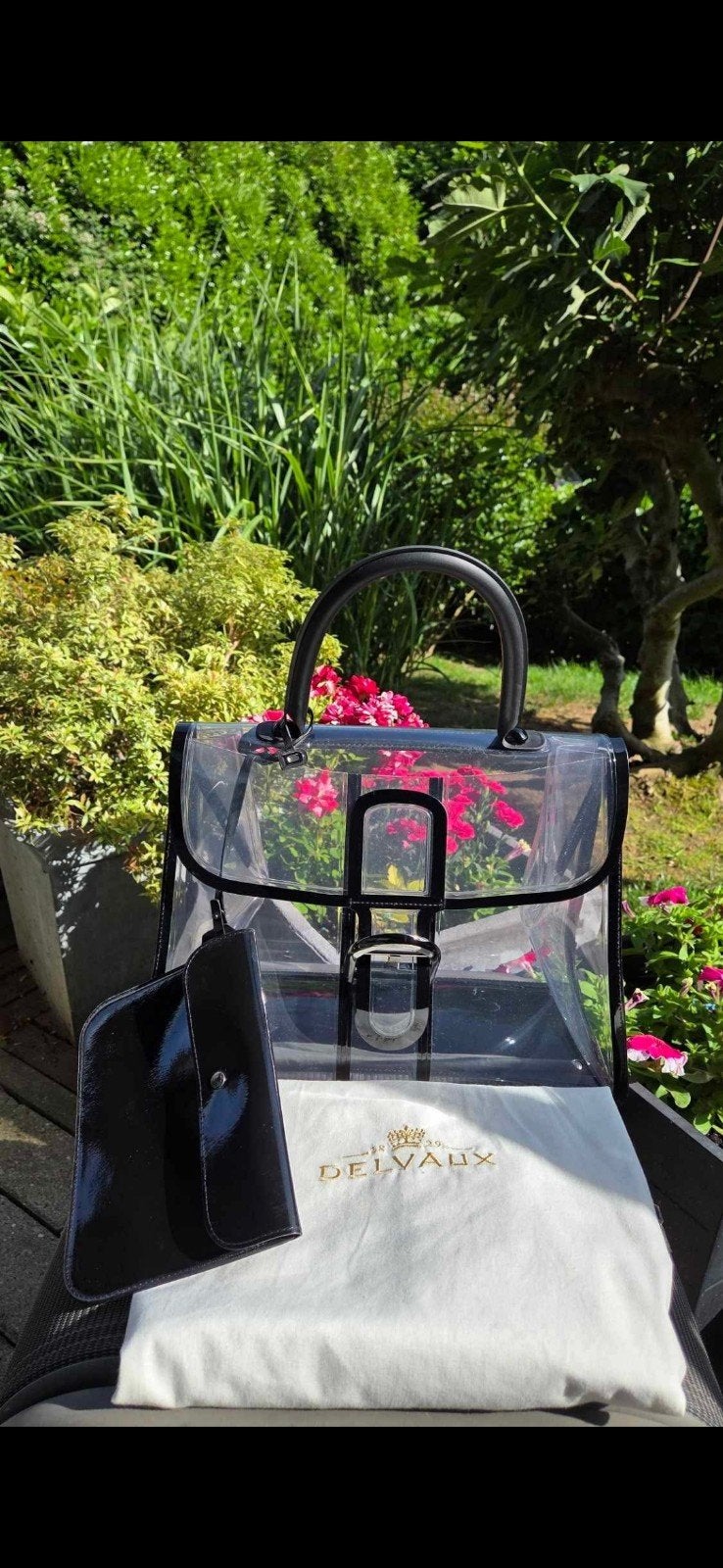 Sac Delvaux "X-Ray", en vinyl, Enlèvement