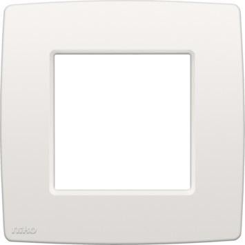 Niko Original afdekplaat enkelvoudig Wit (25 Stuks), Doe-het-zelf en Bouw, Elektriciteit en Kabels, Ophalen of Verzenden, Nieuw