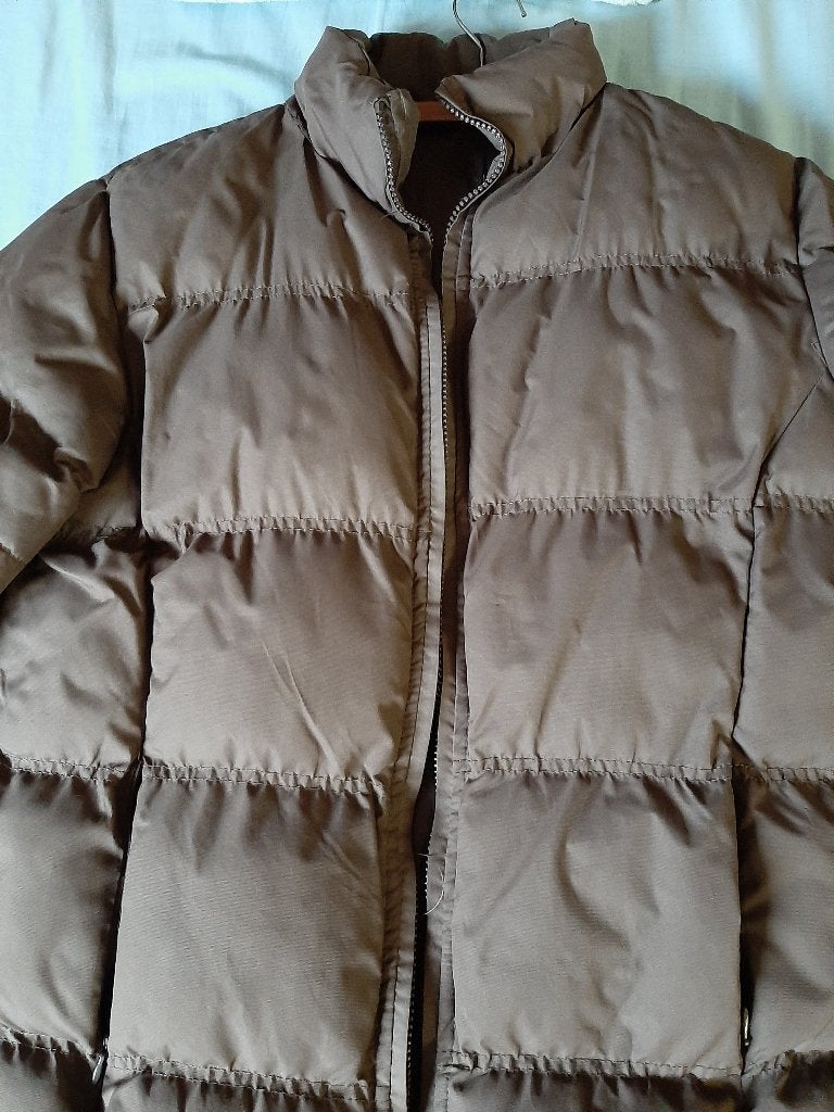 donsjas, Bruin, Ophalen of Verzenden, Gedragen, ANDERE