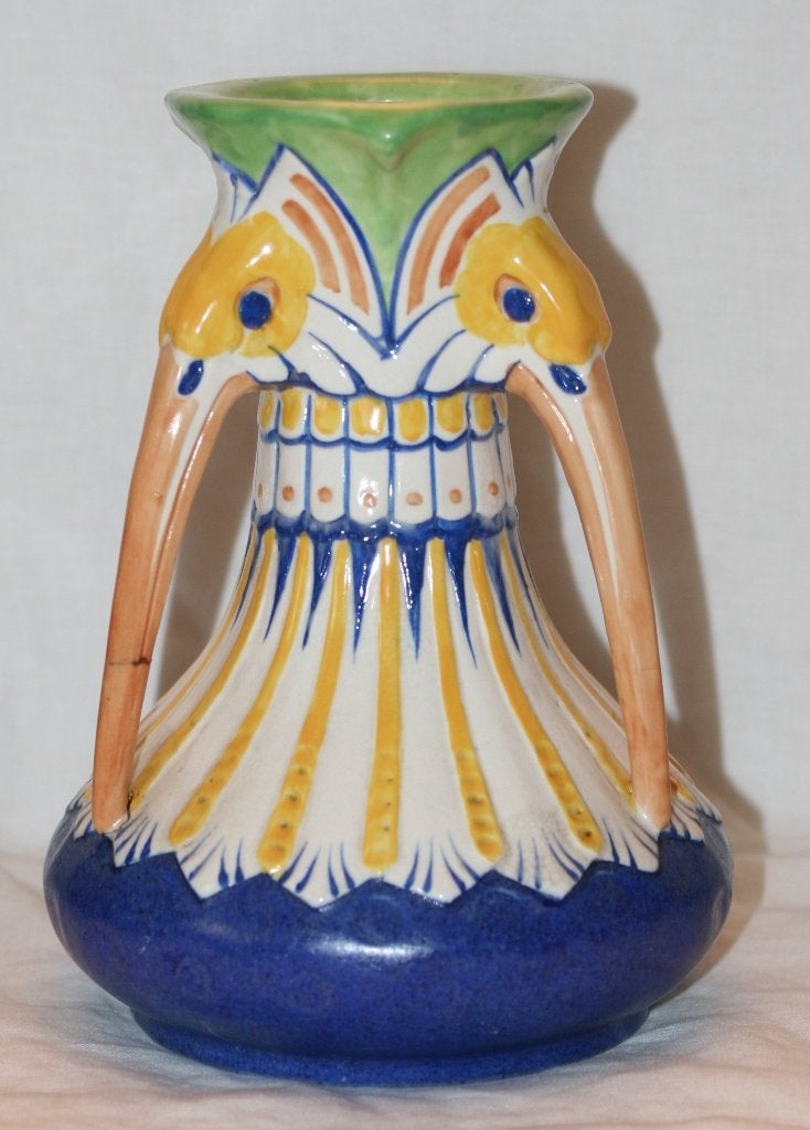 Art Deco Vaas Keramiek, Antiek en Kunst, Ophalen of Verzenden
