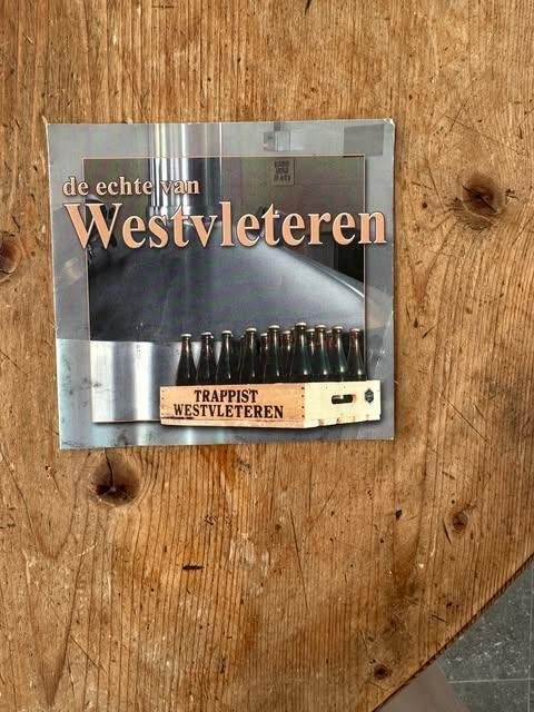 folder klein de echte van Westvleteren trappist, Ophalen of Verzenden, Nieuw, Overige typen, Overige merken