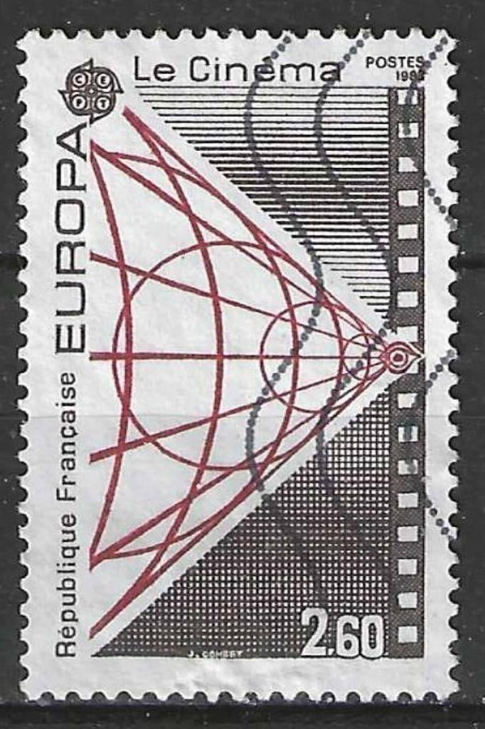 Frankrijk 1983 - Yvert 2271 - Europazegel - Cinema (ST), Verzenden, Gestempeld