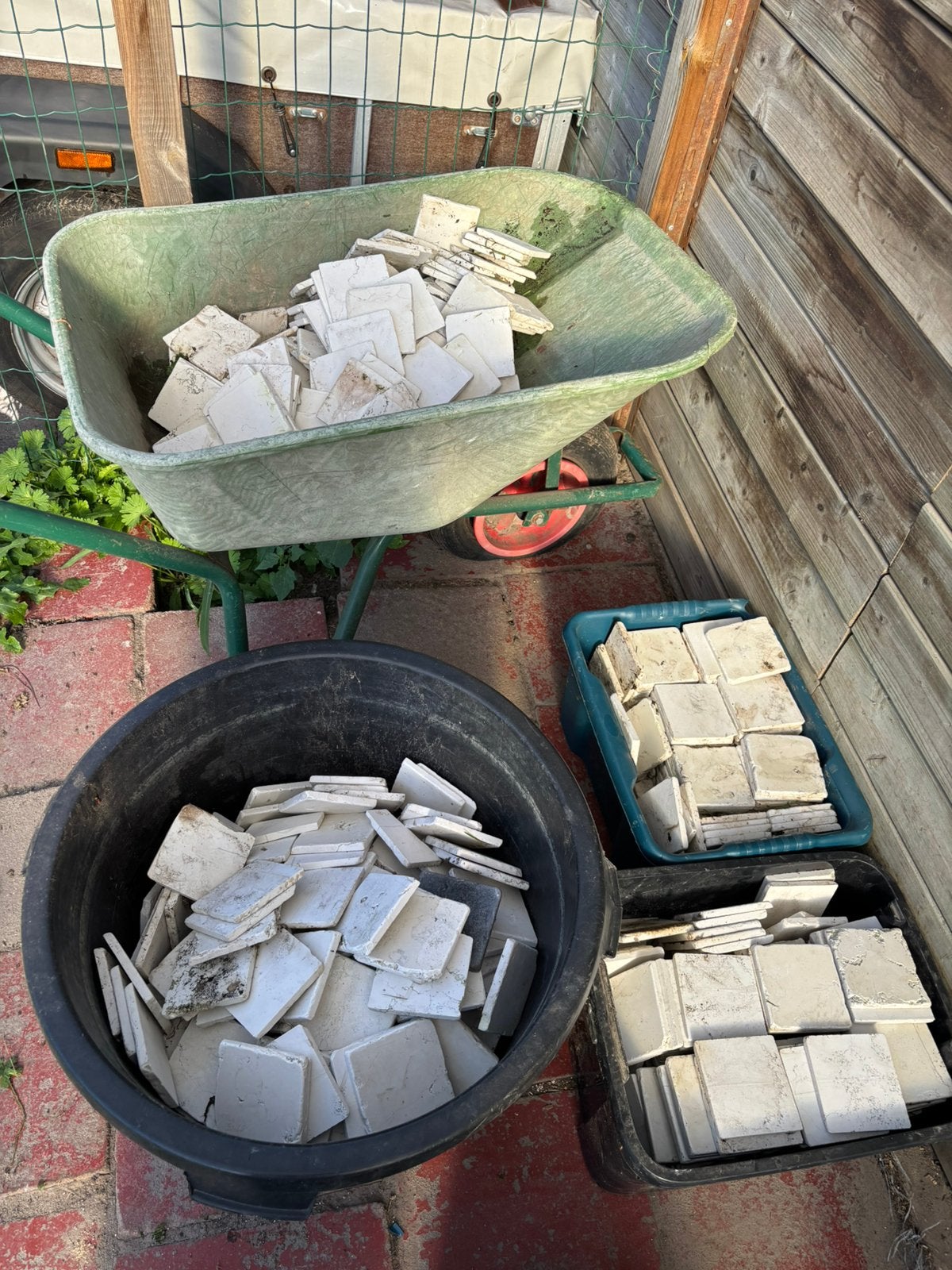 Gratis 10x10 tegeltjes, Enlèvement, Comme neuf