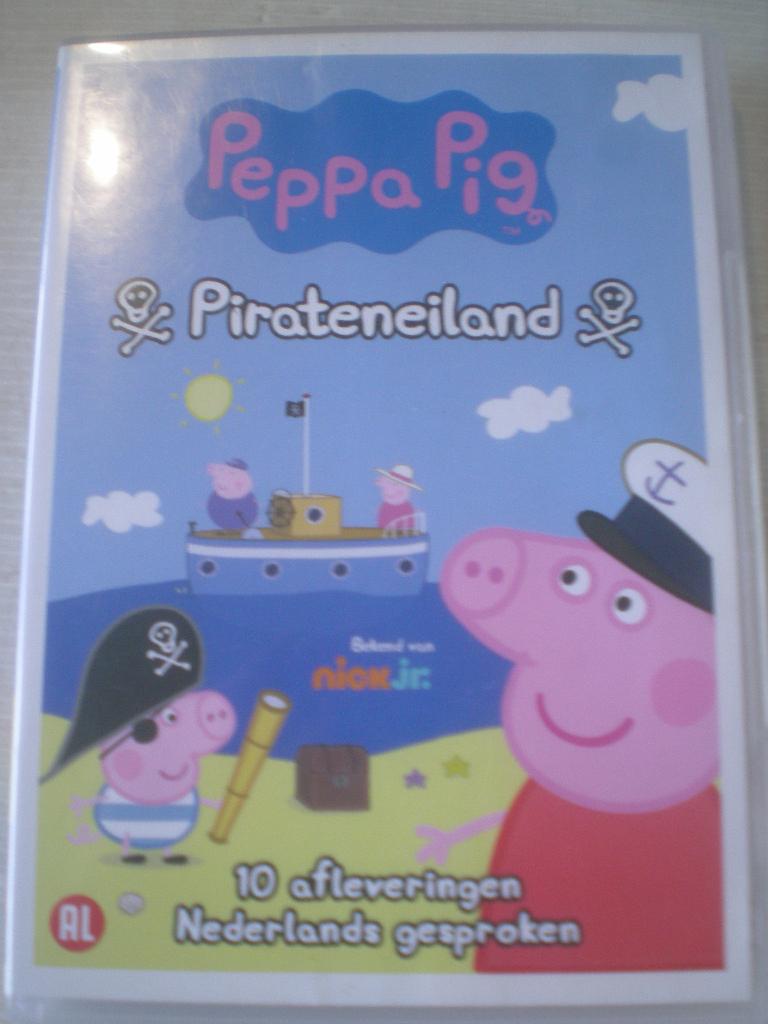 dvd peppa pig, pirateneiland, Cd's en Dvd's, Ophalen of Verzenden, Zo goed als nieuw