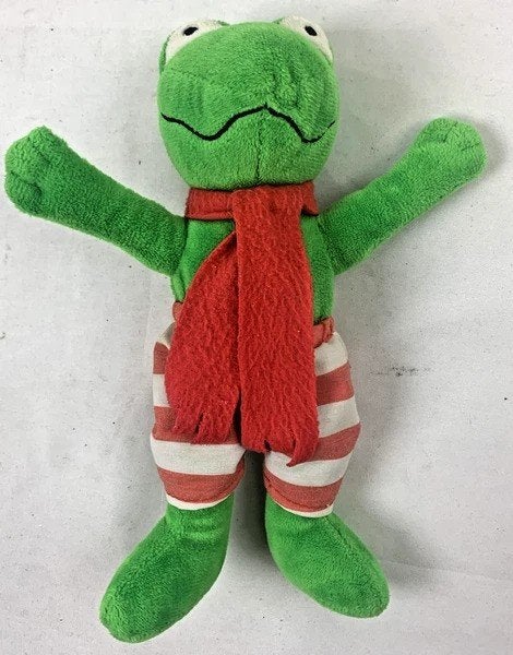 Écharpe rouge en peluche Max Velthuijs Frog | Thimble Toys 2, Envoi, Comme neuf, Diverse auteurs, Livre d'images
