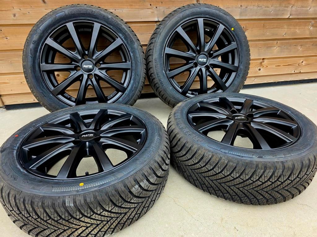 Nieuwe Velgen 4x100/16" + all season banden 195/55/r16, Auto-onderdelen, Banden en Velgen, Ophalen, All Season, Band(en)