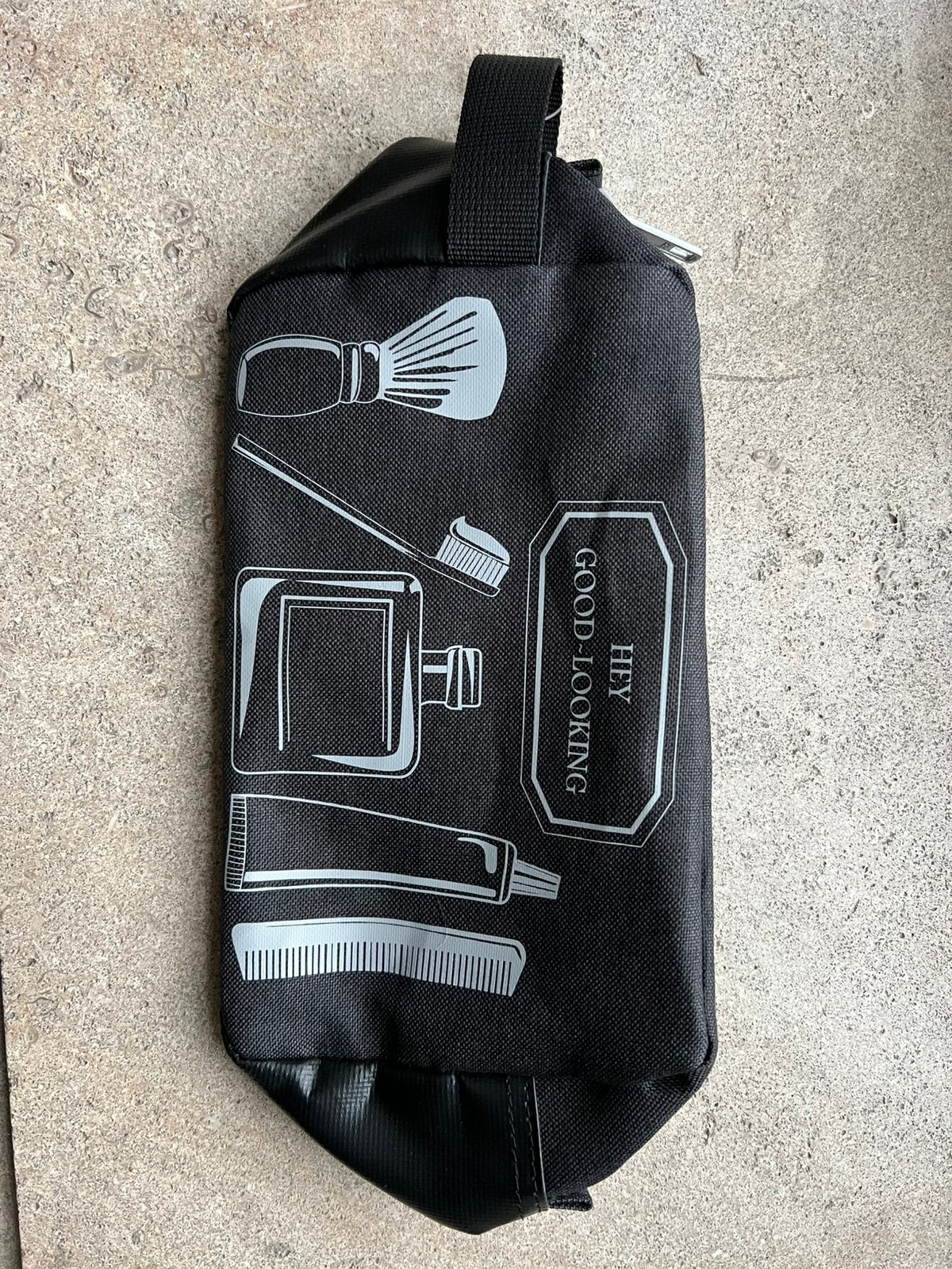 Nieuwe toilettas heren, Bijoux, Sacs & Beauté, Trousses de toilette, Enlèvement, Neuf, Noir, Homme