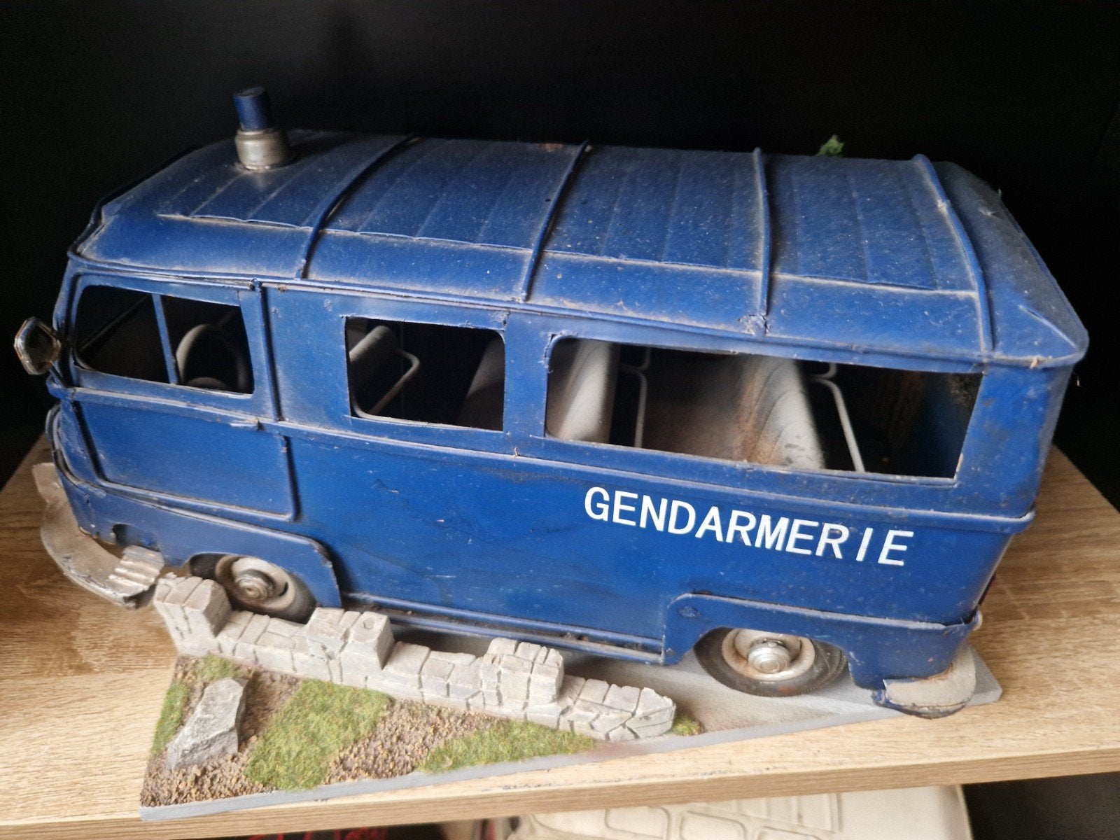 Lot 3 combis VW déco metal, Antiquités & Art, Antiquités | Jouets