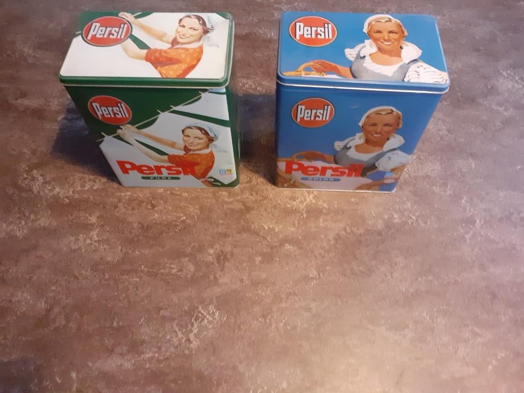 2 x blik Persil, Verzamelen, Ophalen