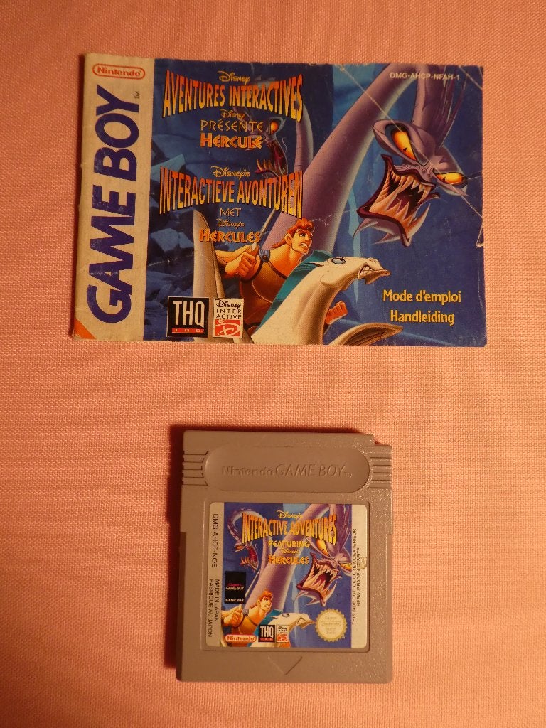 Game Boy - Interactieve Avonturen Met Hercules, Games en Spelcomputers, Ophalen of Verzenden, Gebruikt