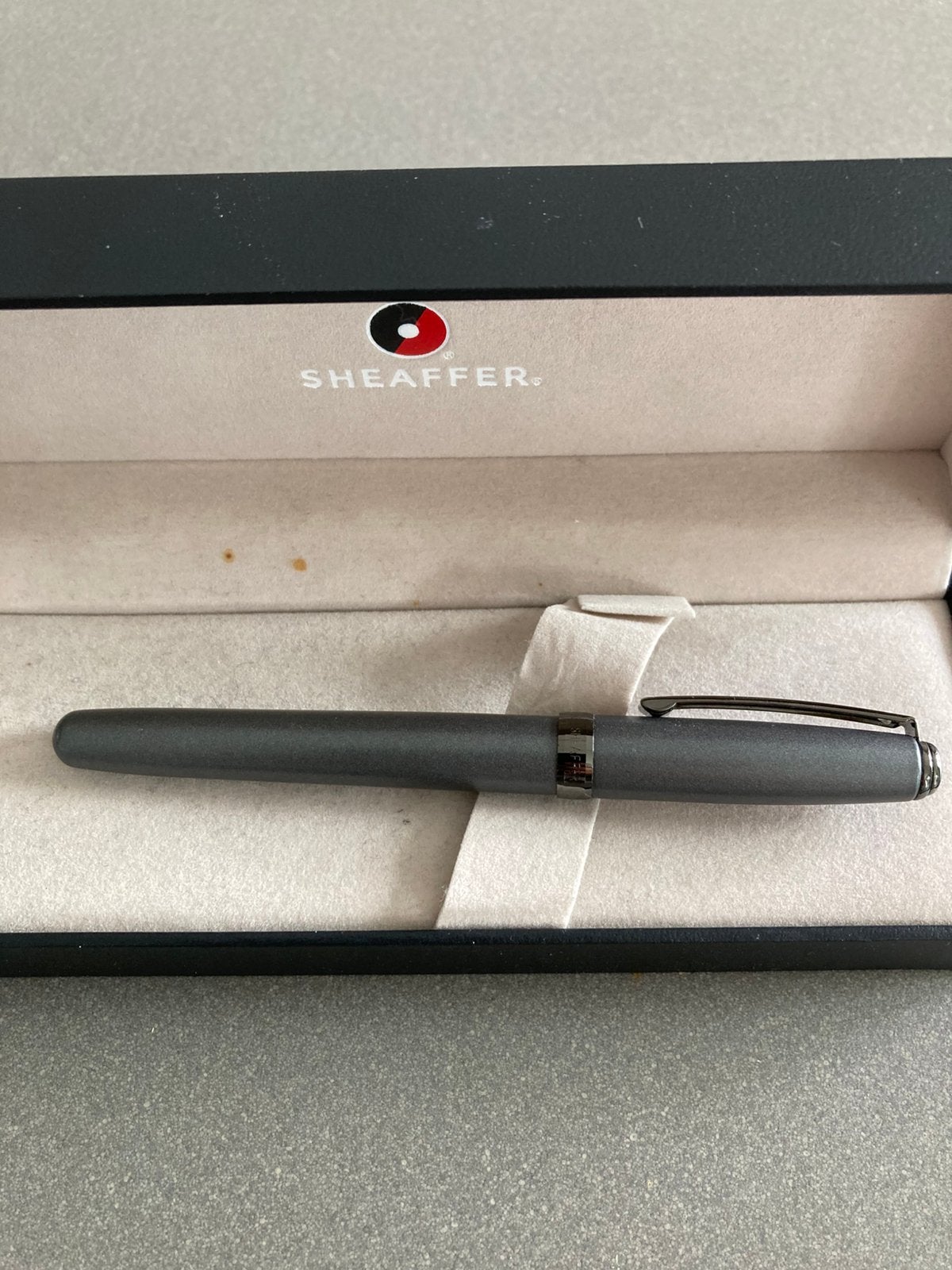 Vulpen van Sheaffer in opbergdoos, Verzamelen, Ophalen, Zo goed als nieuw, Vulpen, Sheaffer