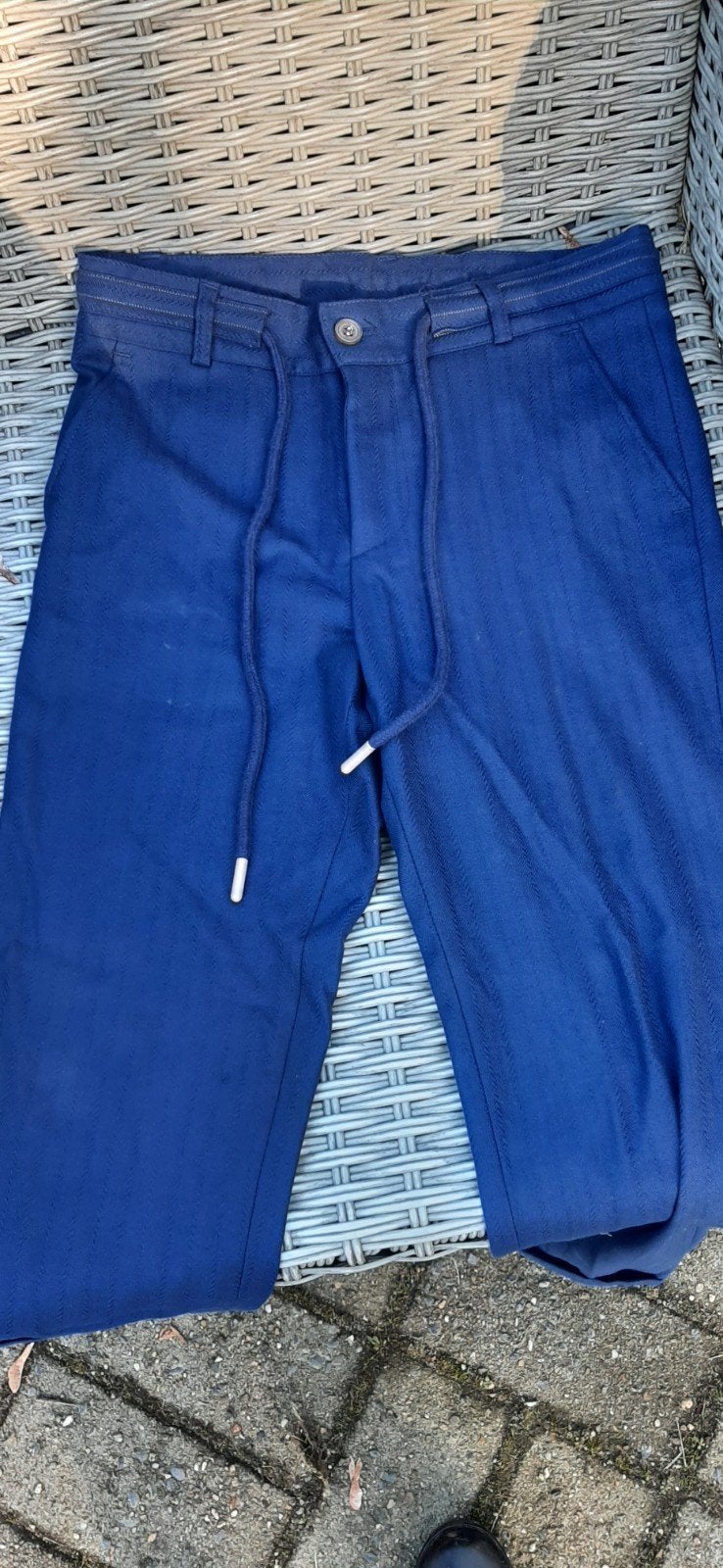 blauw jongenskostuum broek en vest 10 jaar, Kinderen en Baby's, Doctor junior, Zo goed als nieuw, Jongen, Ophalen