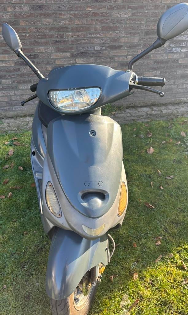 Baotian BT49QT-3 snorscooter, blauw kenteken, Fietsen en Brommers, Snorfietsen en Snorscooters, Zo goed als nieuw, Overige merken