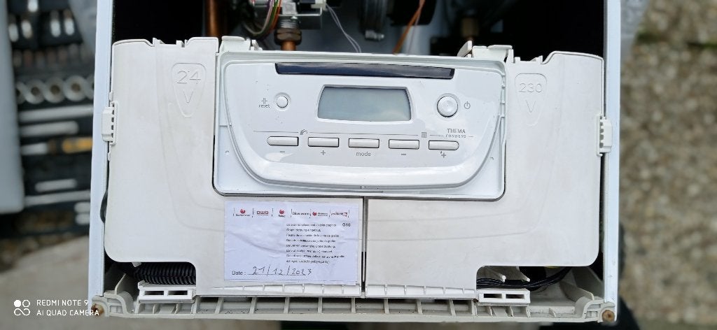 Gaswandketel Renova bulex thema condens F25/30, Doe-het-zelf en Bouw, Ophalen, Gebruikt, Aardgas