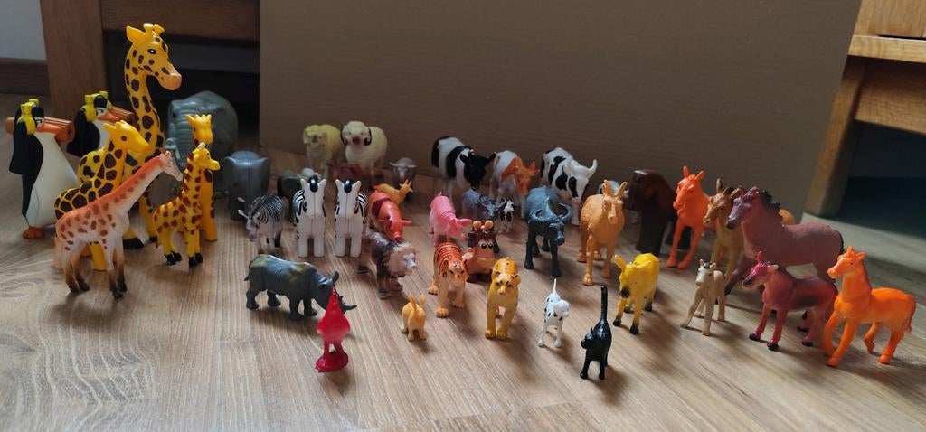 Kavel met dieren, Ophalen of Verzenden