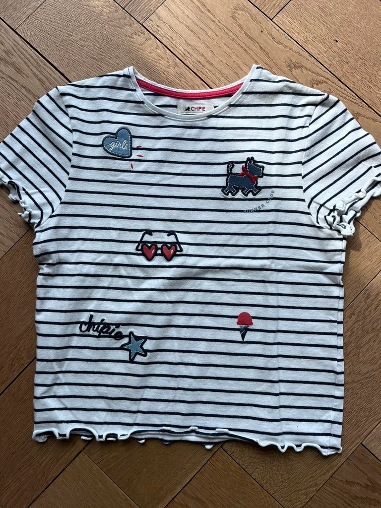 T-Shirt Chipie 10 jaar, Enlèvement, Utilisé, Fille, Chemise ou À manches longues