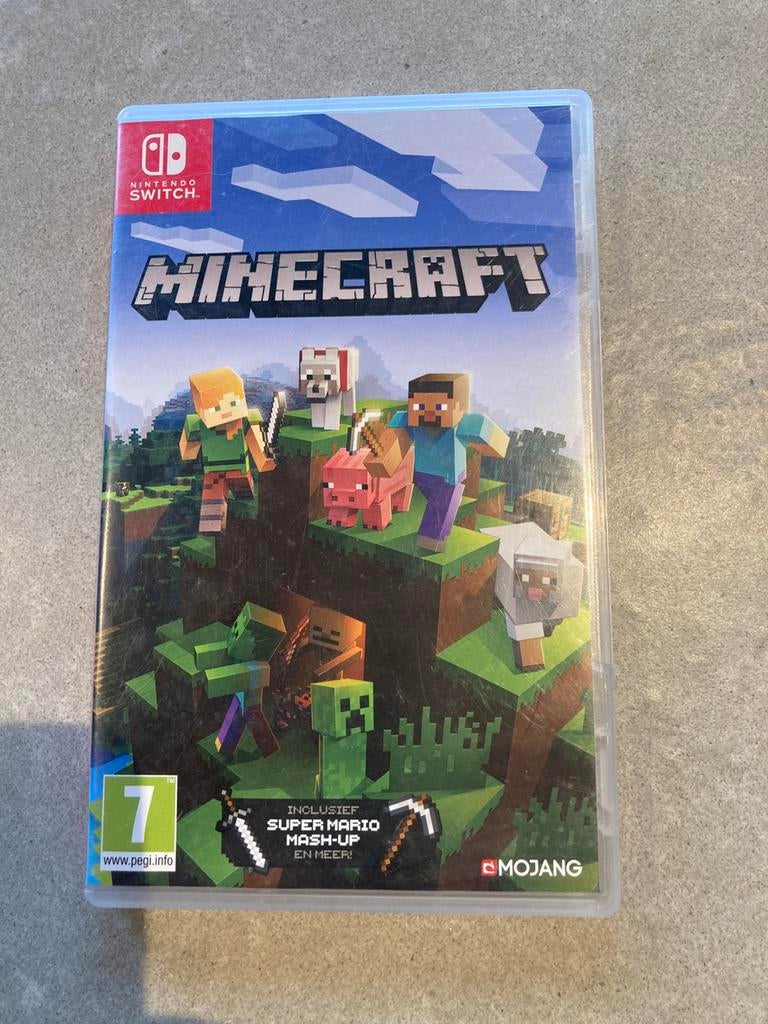 Nintendo Switch: Minecraft, Enlèvement ou Envoi, Comme neuf