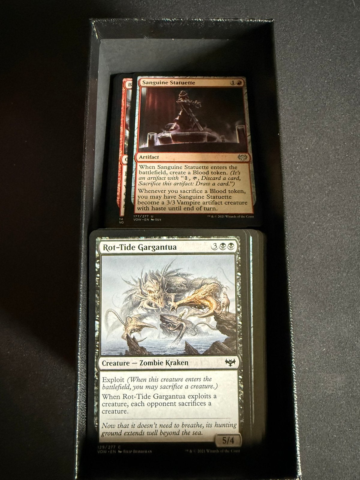 Magic the gathering crimson vow kaarten, Ophalen, Zo goed als nieuw