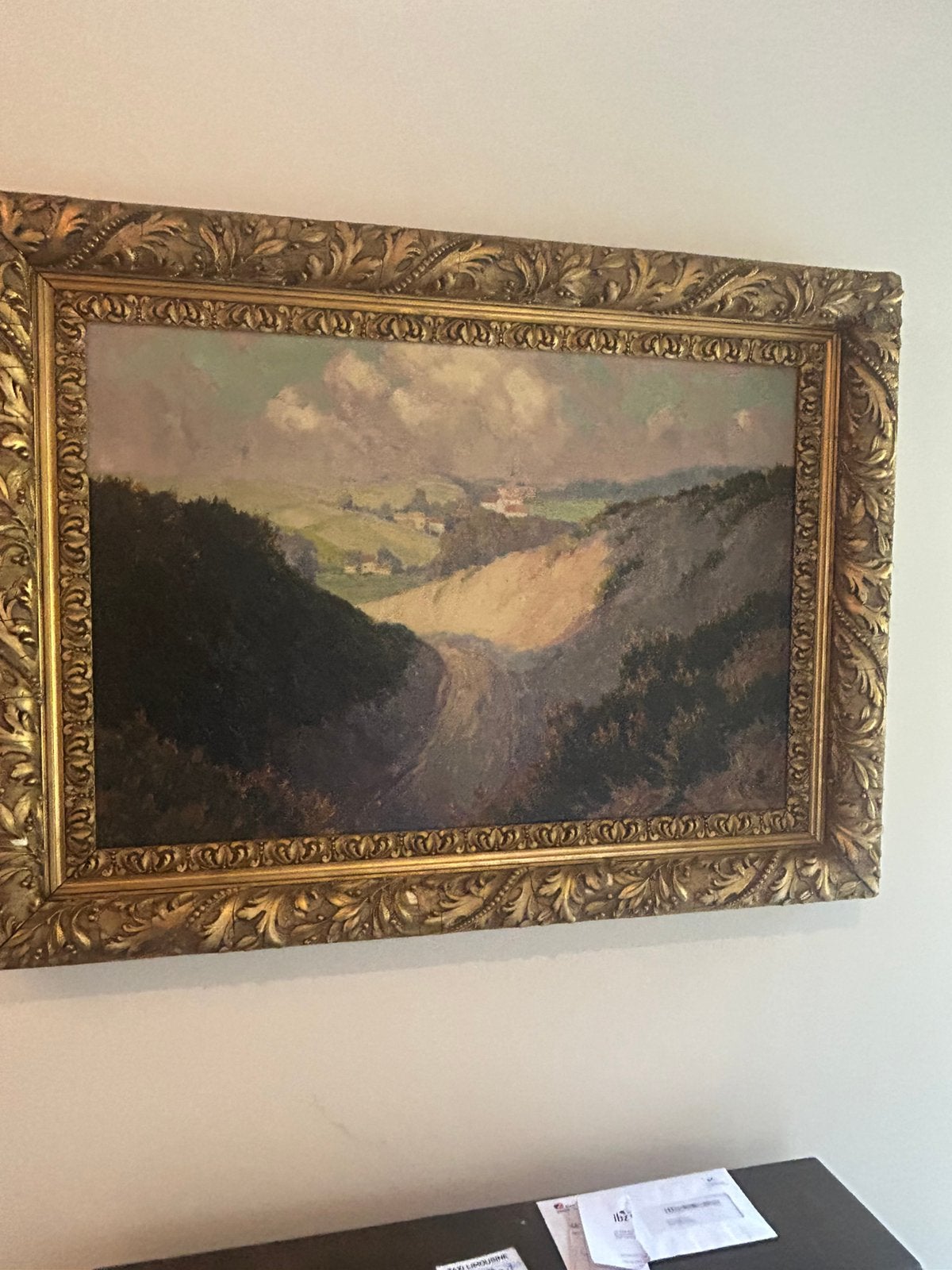 Peinture par Henri Rigaud, Enlèvement ou Envoi, Paysage, Toile