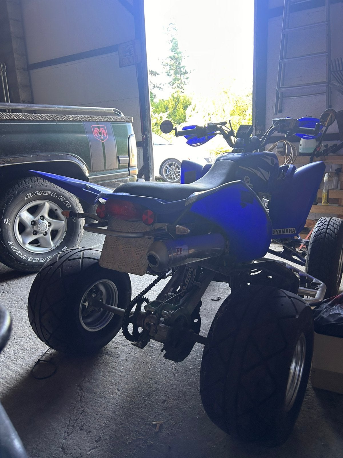 Yamaha raptor 350, Motoren, 350 cc