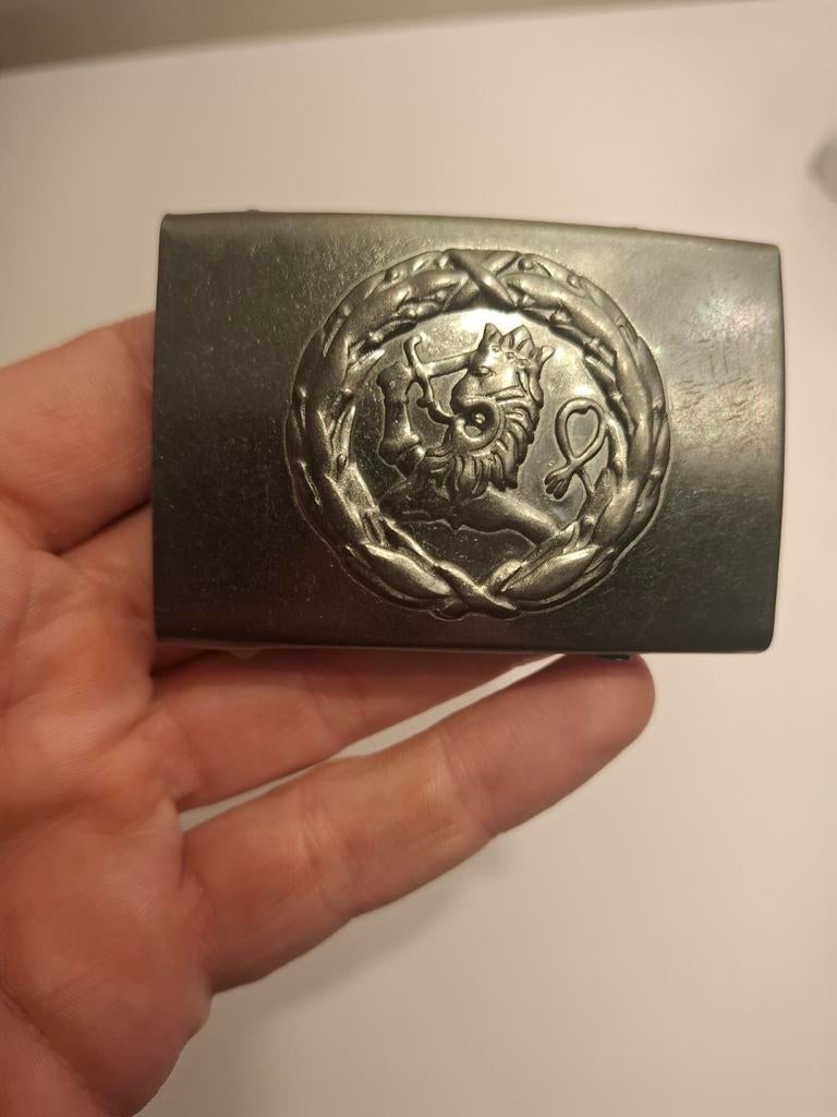 Pas courant belle boucle finlandaise, Collections, Objets militaires | Général, Enlèvement ou Envoi