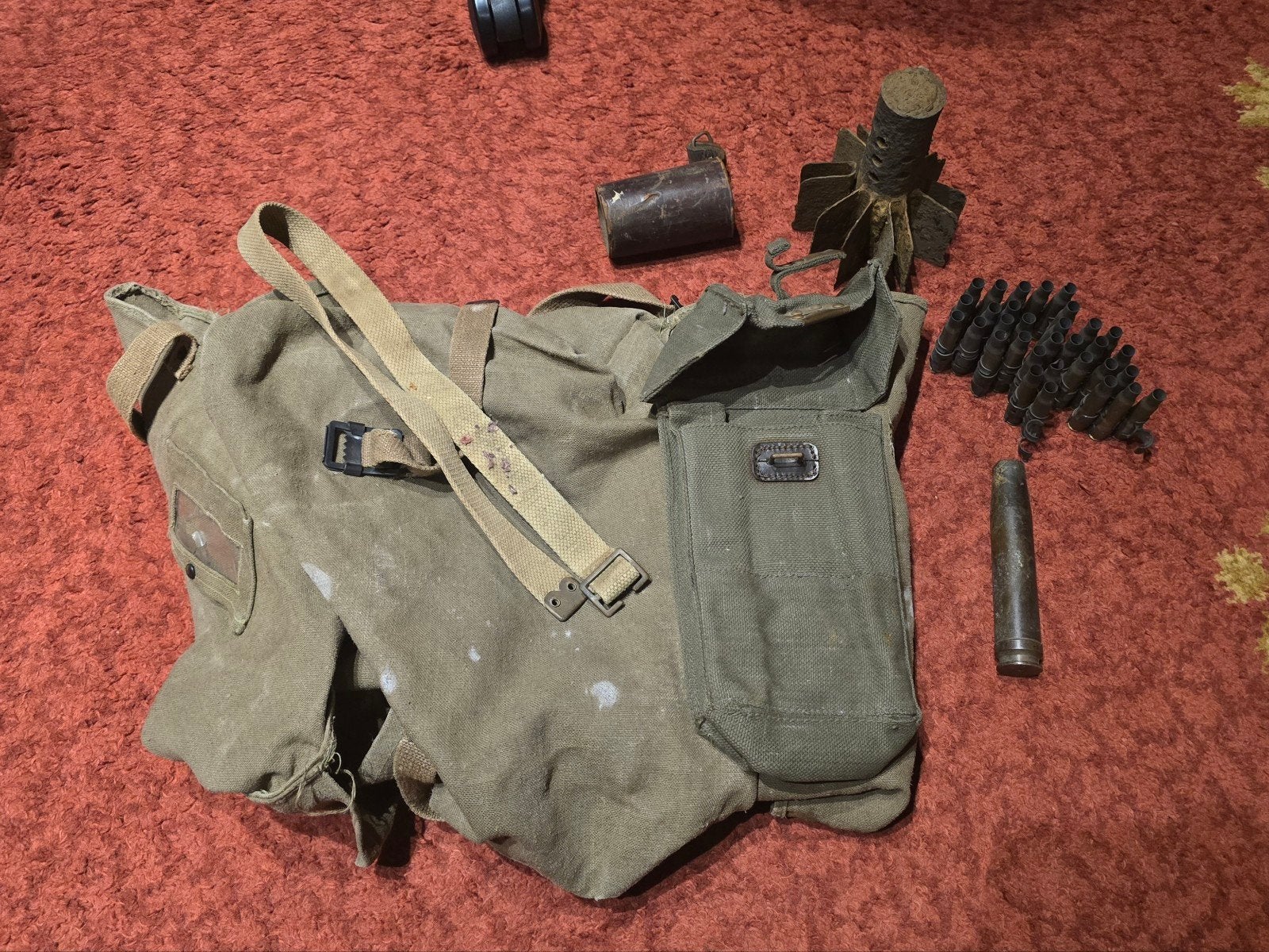 lot ww2 en jaren 60 /onklaar/leeg, Collections, Enlèvement ou Envoi, Armée de terre, Vêtements ou Chaussures