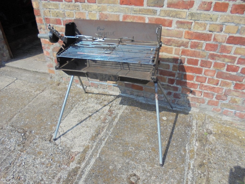 barbecue en fonte, Enlèvement, Utilisé
