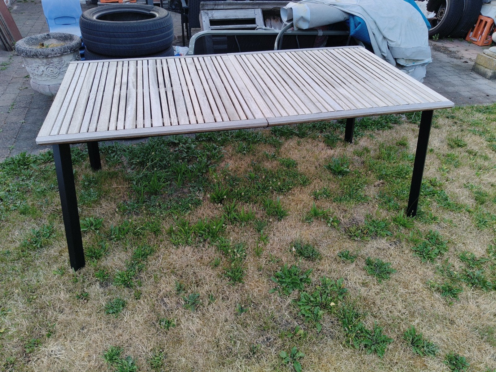Tuintafel 180/240cm, Tuin en Terras, Tuintafels, Ophalen