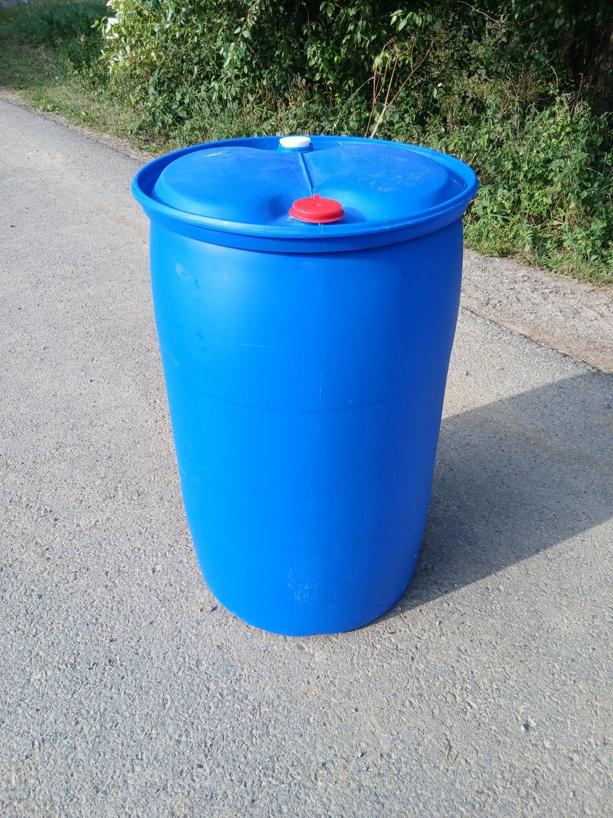 Fût, baril d'eau  210 litres, Enlèvement