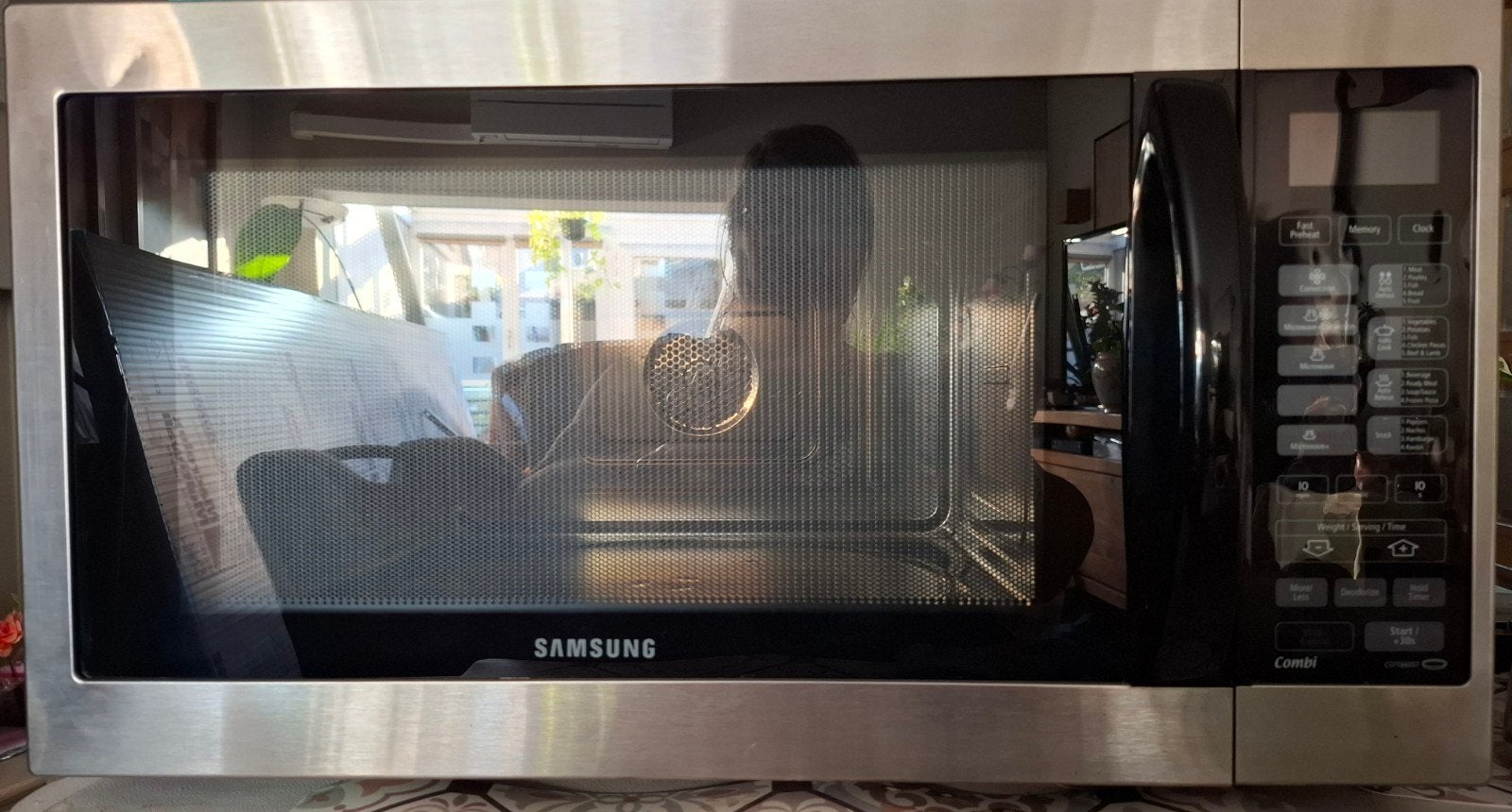 Zeer grote microgolf combi oven. SAMSUNG, Ophalen, Oven