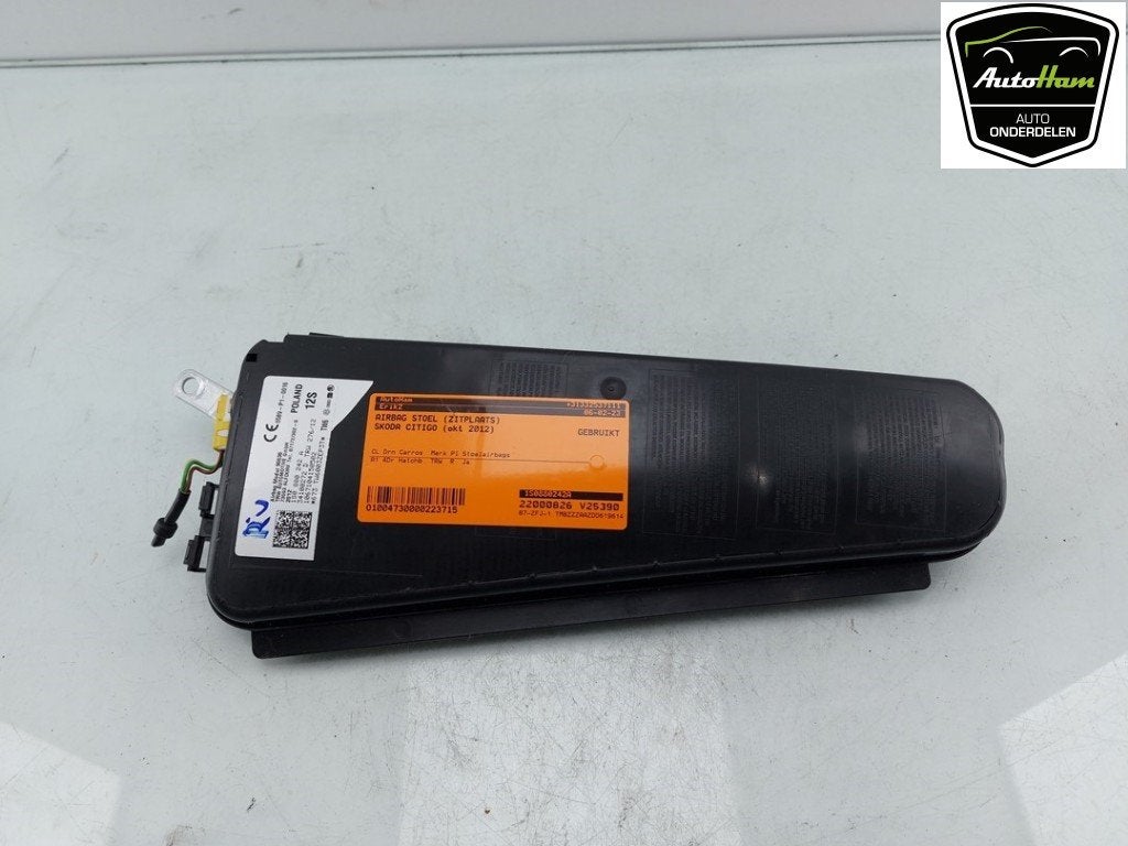 AIRBAG SIEGE Skoda Citigo (|1S0880242B|1S0880242A|), Autos : Pièces & Accessoires, Utilisé, Skoda