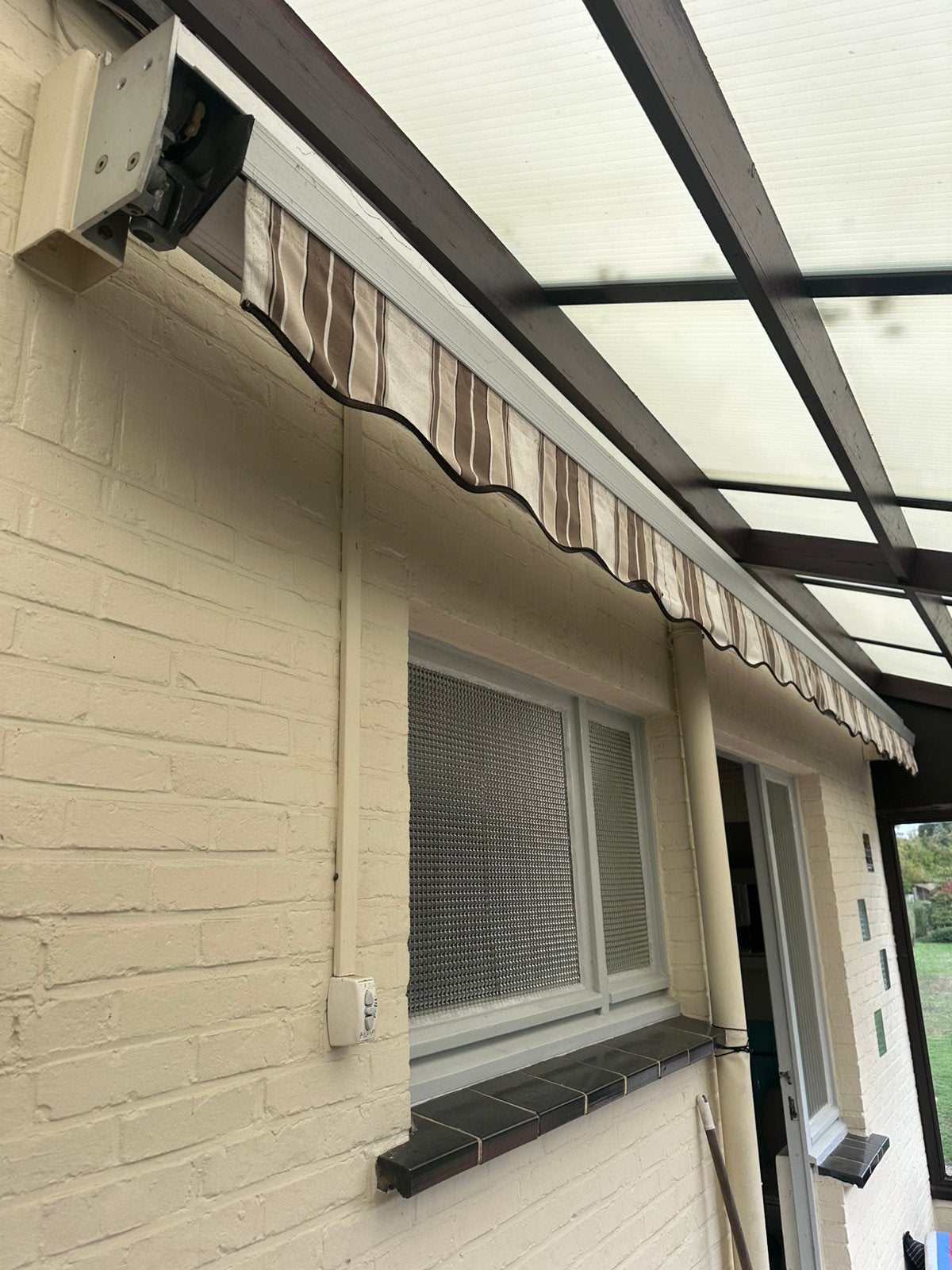 automatische overkapping beschermd onder afdak, Jardin & Terrasse, Enlèvement, Comme neuf, Autres types