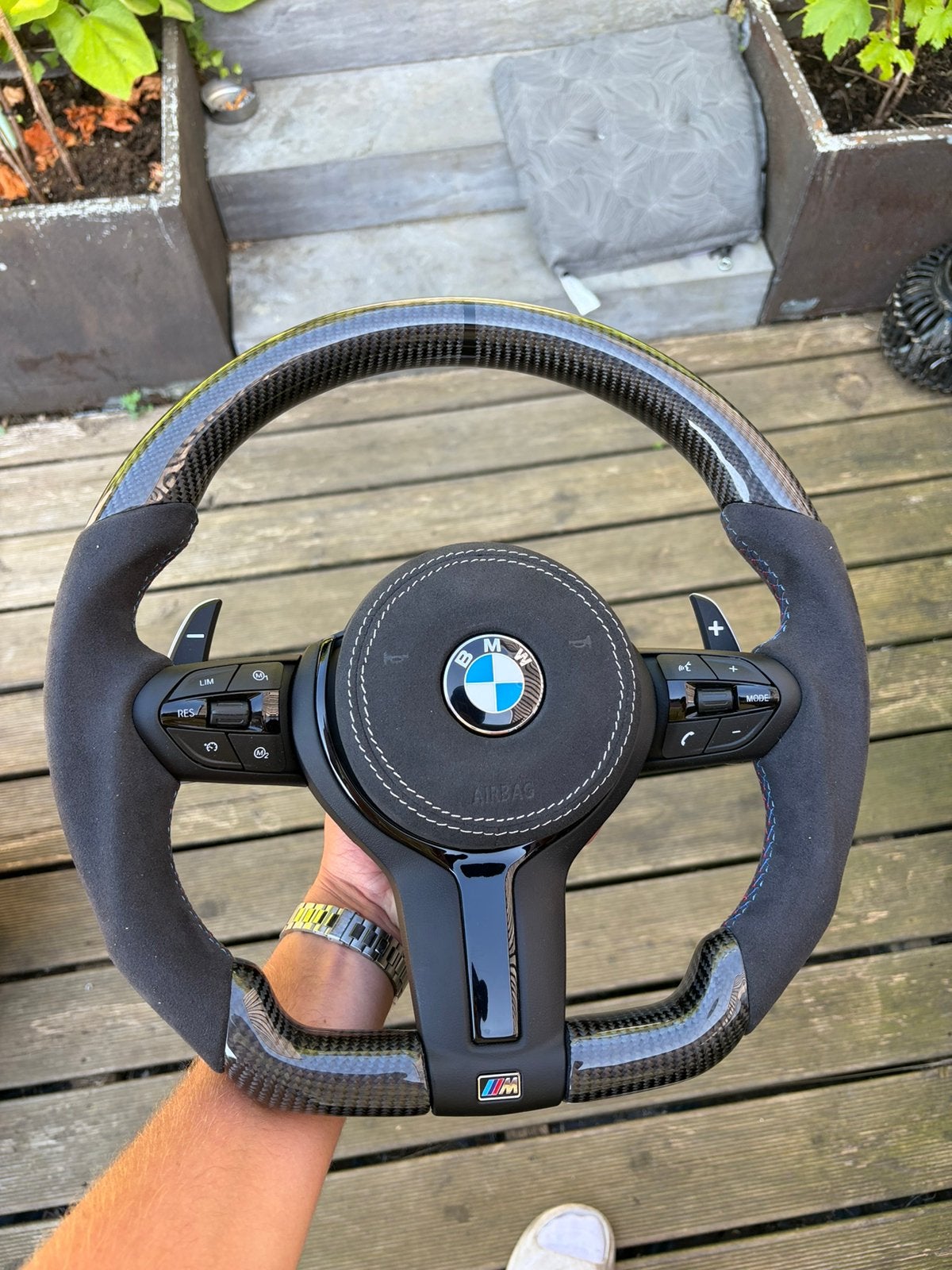 Volant BMW Custom Carbone/Alcantara, Enlèvement ou Envoi, Neuf, BMW