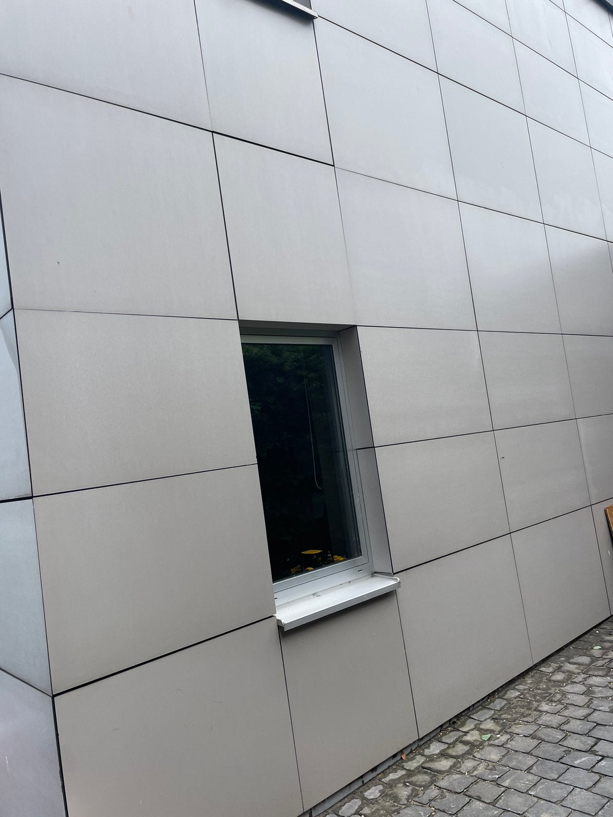 Trespa Volkern gevelbekleding, Ophalen