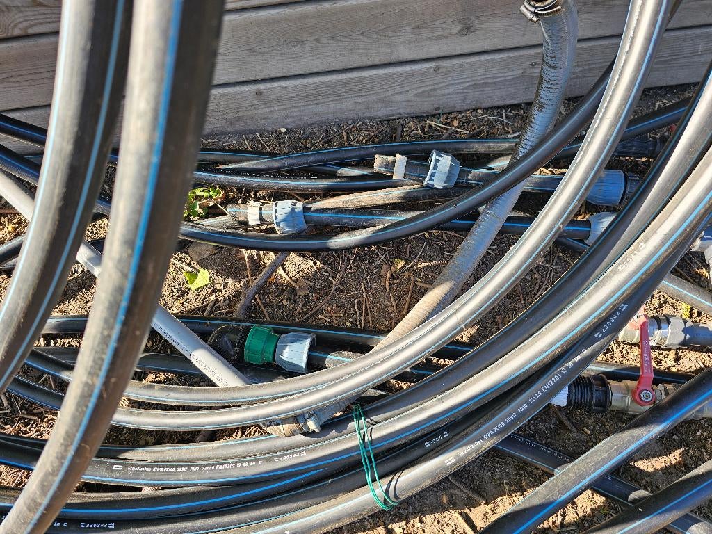 Watertoevoer buizen pvc, Jardin & Terrasse, Enlèvement, Utilisé, Autres types