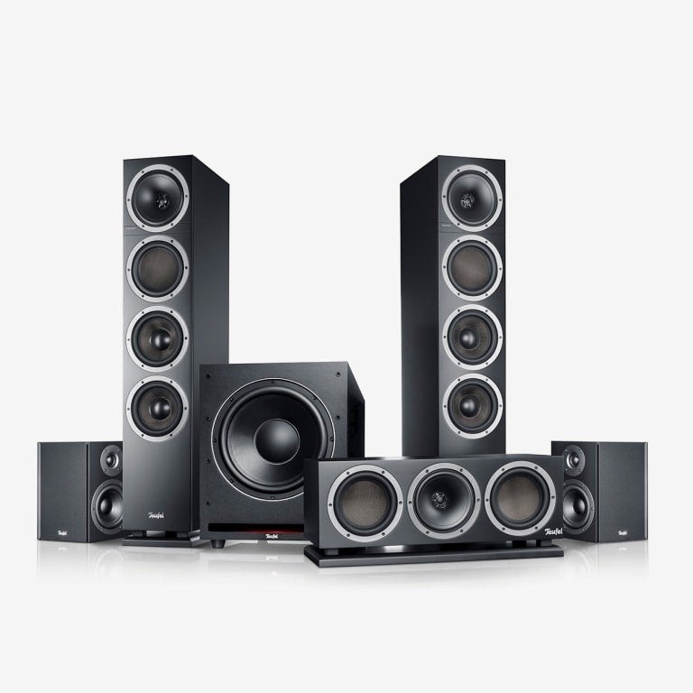 AV pack enceinte 5.1 teufel theater 500 5.1 surround 2024, TV, Hi-fi & Vidéo, Enlèvement, Onkyo