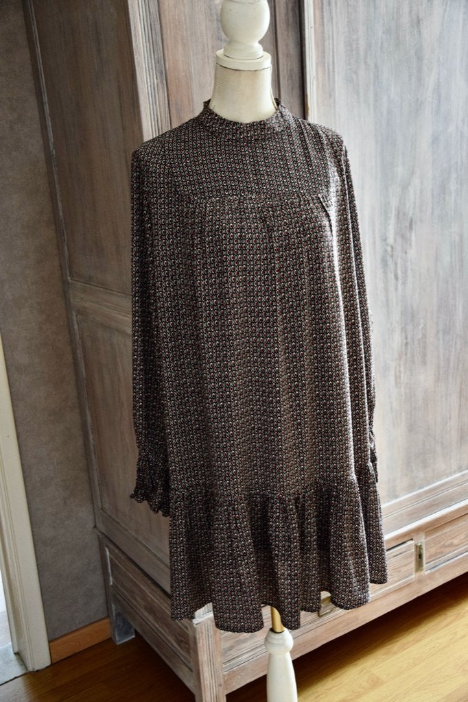Jurk Lofty Manner., ANDERE, Bruin, Maat 42/44 (L), Nieuw