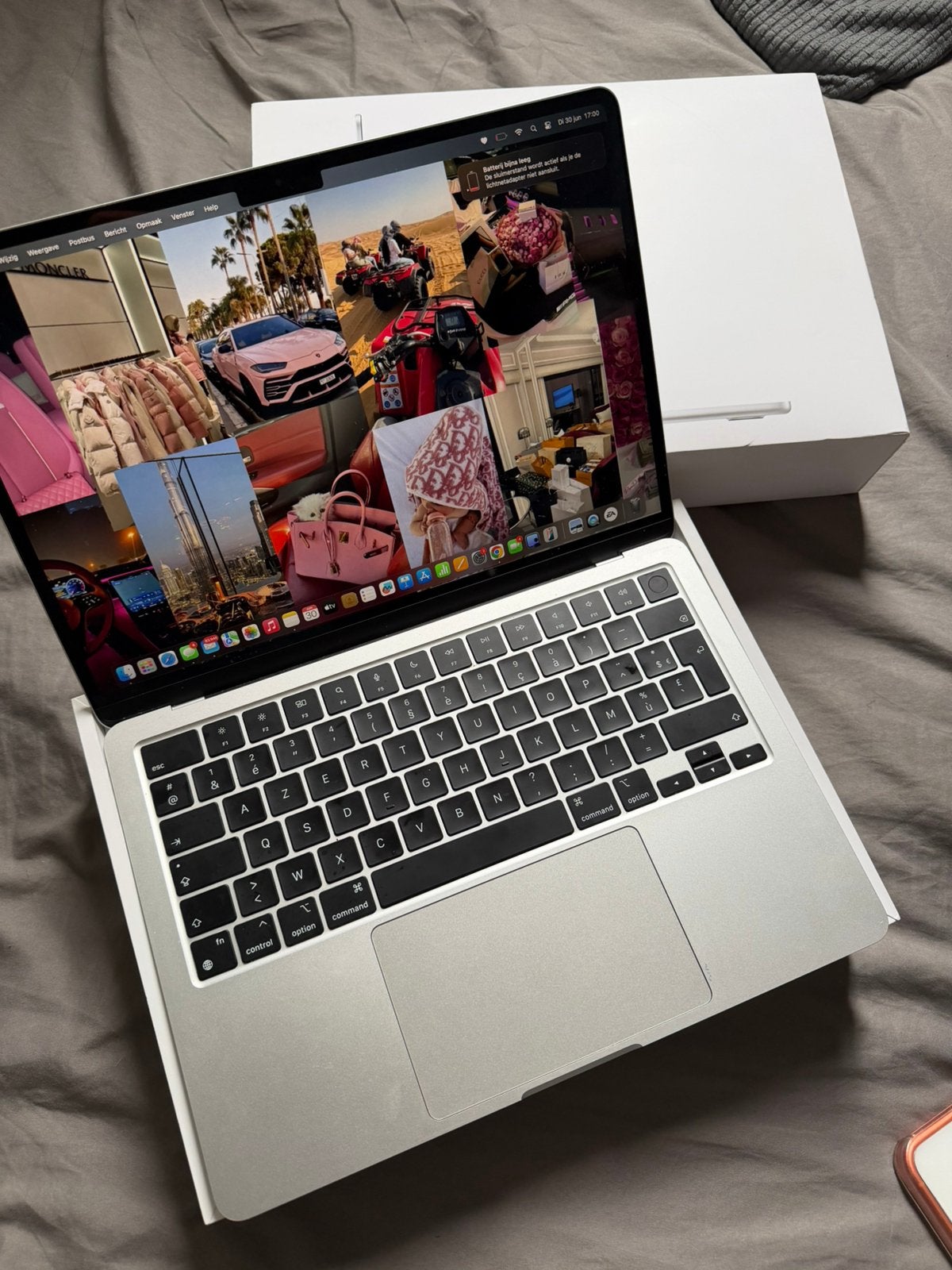 Apple MacBook Air 13” M3 (2024) – 8GB RAM – 256GB SSD, Informatique & Logiciels, Apple Macbooks, 256 GB, 8 GB, Comme neuf, Enlèvement