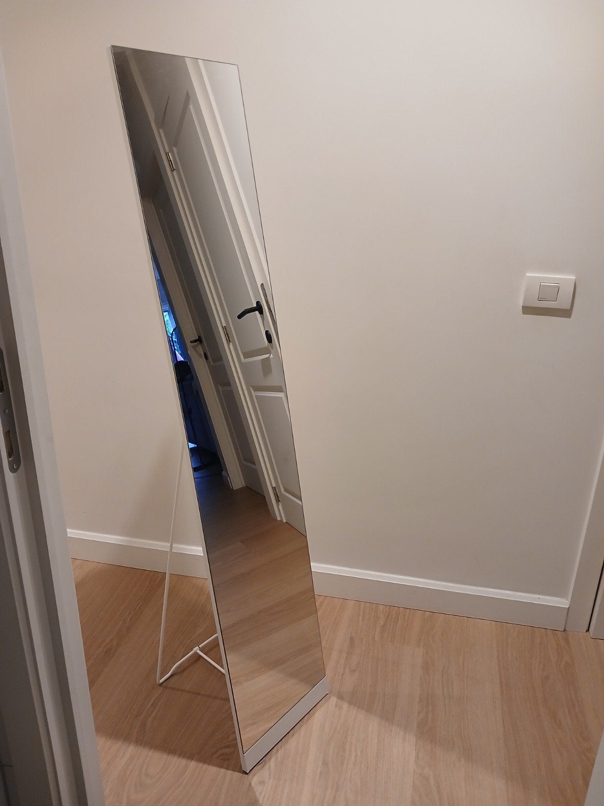 Mooie grote spiegel, Ophalen, Minder dan 50 cm, 100 tot 150 cm, Zo goed als nieuw