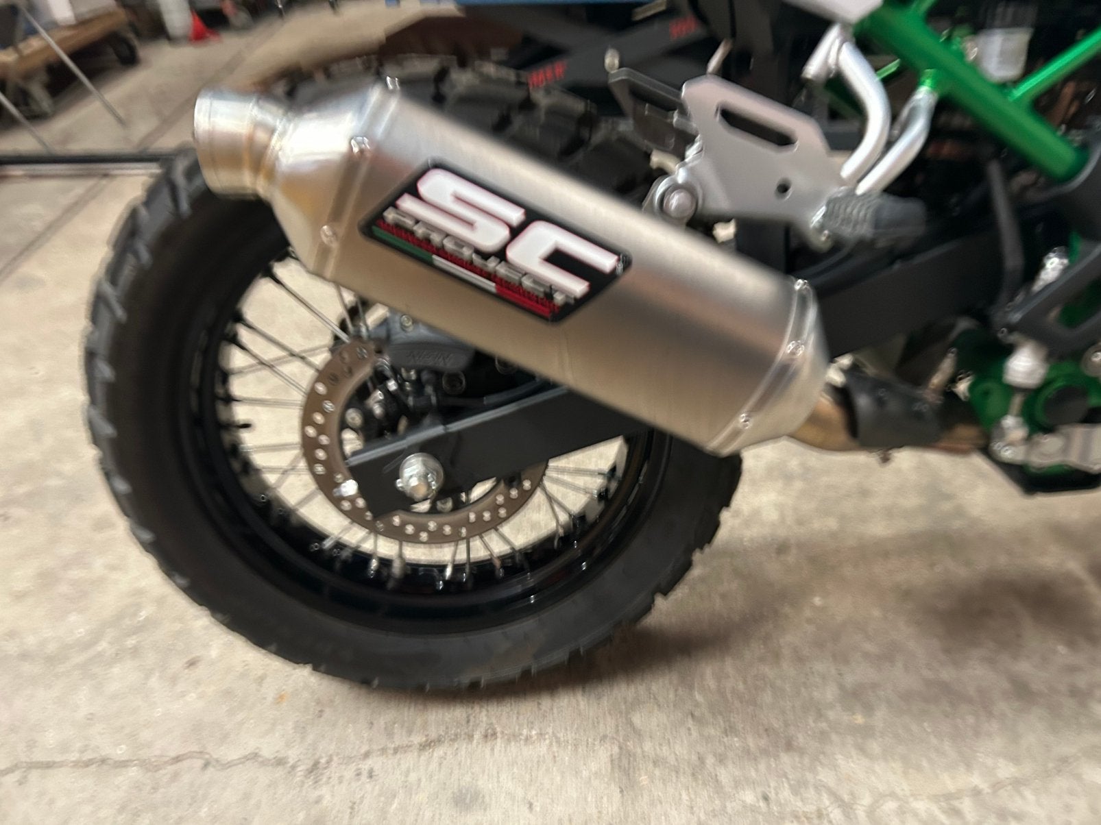 Sortie sc project KLE 500, Motos, Particulier