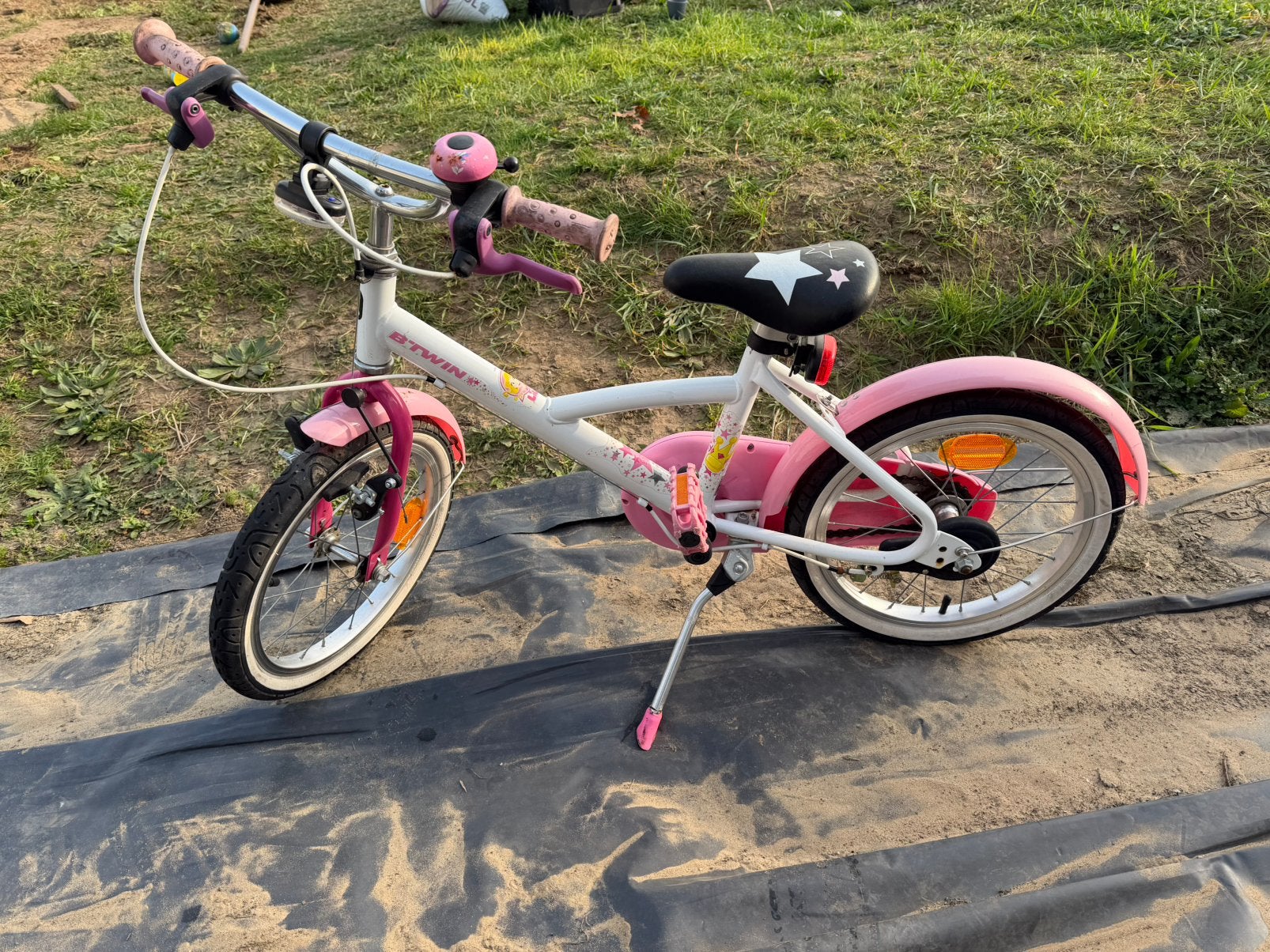 Fiets B’Twin 16 inch, Ophalen, Zo goed als nieuw