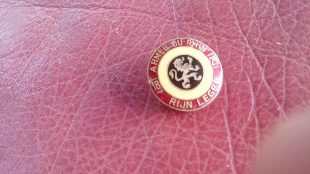Rijn leger pin, Ophalen of Verzenden