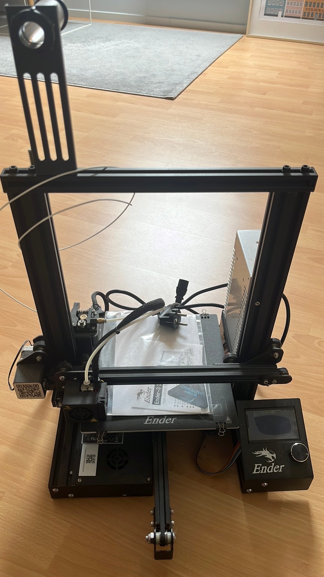 3D imprimante Creality Ender 20x20cm, Computers en Software, 3D Printers, Zo goed als nieuw, Ophalen